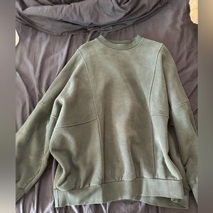 Very warm green hoodie